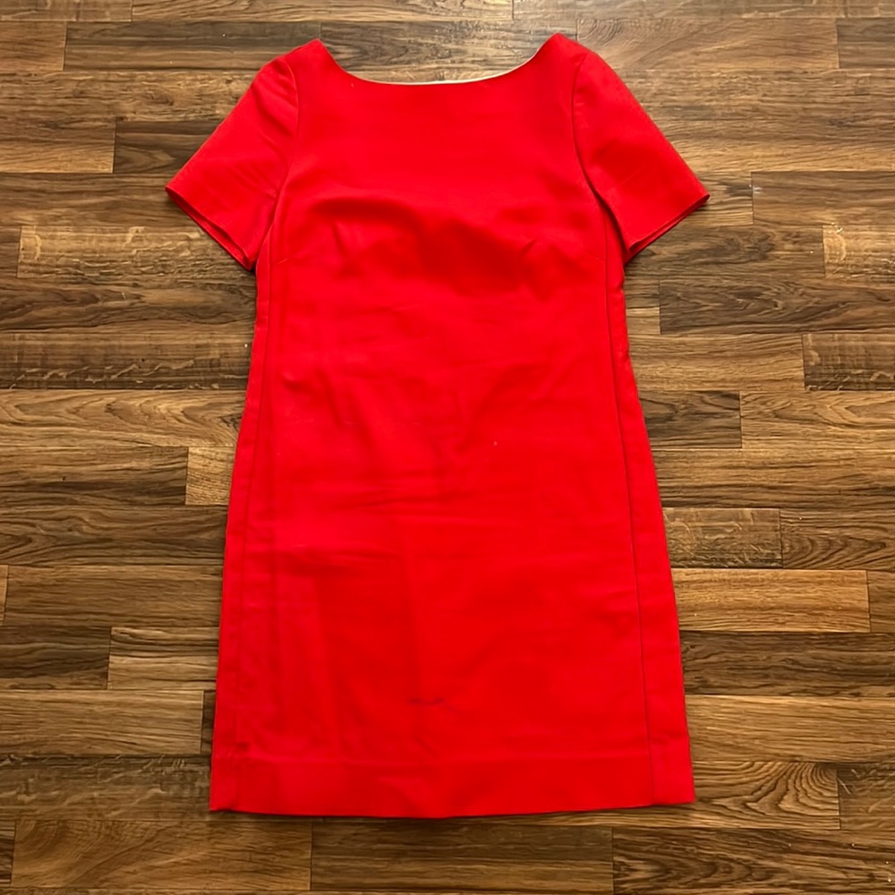 Bow back shift dress - Picture 1 of 5